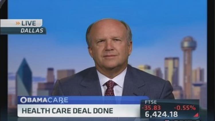 Tenet Healthcare CEO on the upside of Obamacare