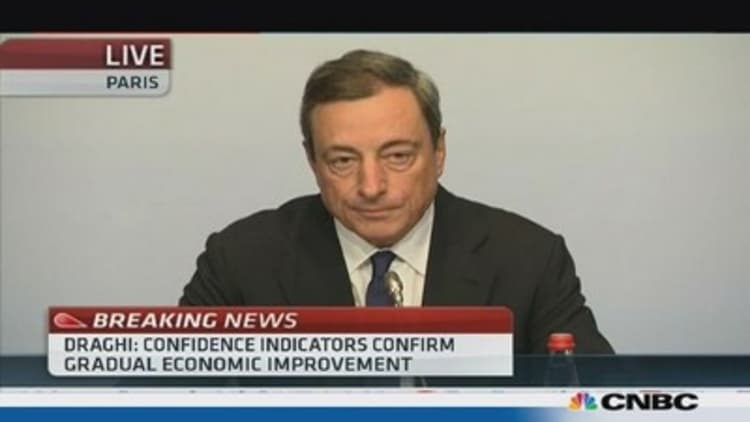 ECB ready to use 'all available instruments': Draghi