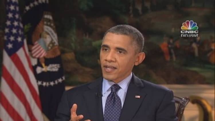 President Obama, the complete CNBC interview 