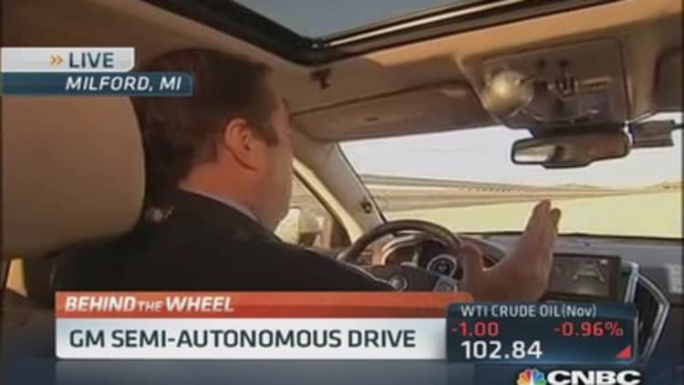 Look Ma, no hands! GM's self-driving car