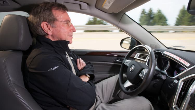 General Motors shows off new hands-free ’Super Cruise’ system in highway demo