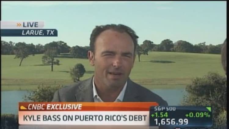 Bass: Puerto Rican debt complete junk