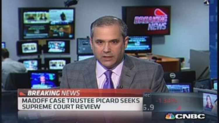 Madoff trustee Picard appealing to Supreme Court
