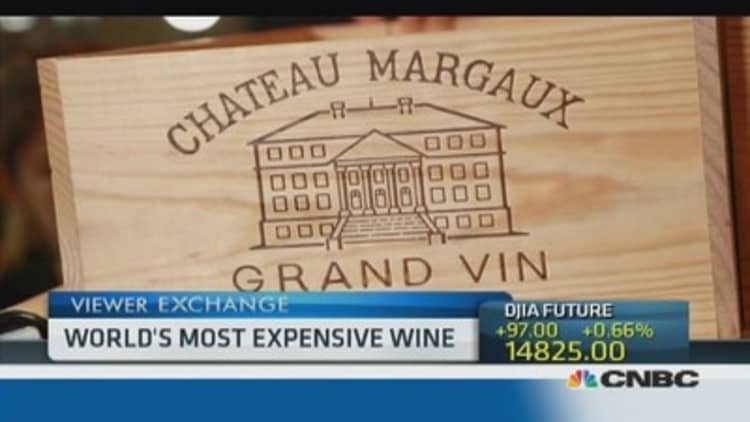 $200,000 bottle of wine goes on sale