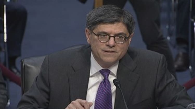 Lew: System not designed to prioritize bills