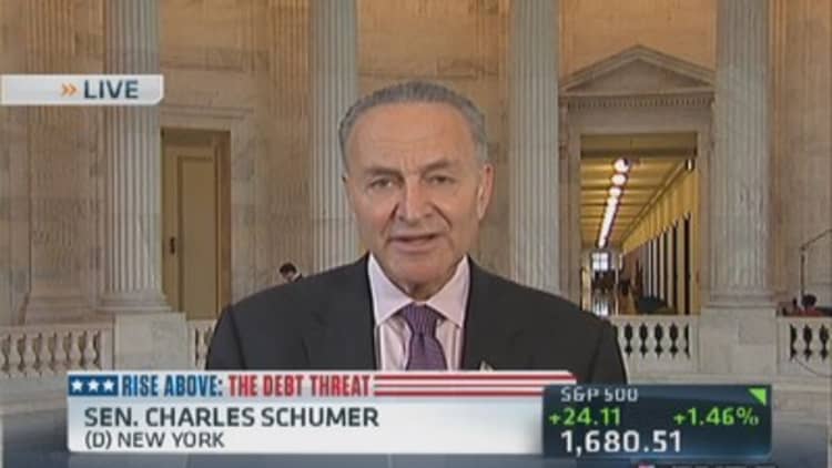 Long term deal right for markets: Schumer
