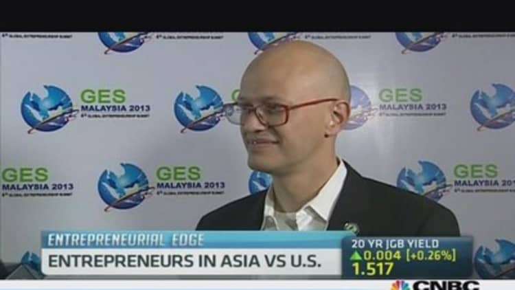 Comparing entrepreneurs in US and Asia