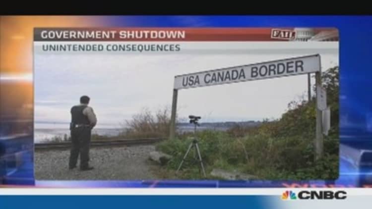 What?! The shutdown's unintended consequences