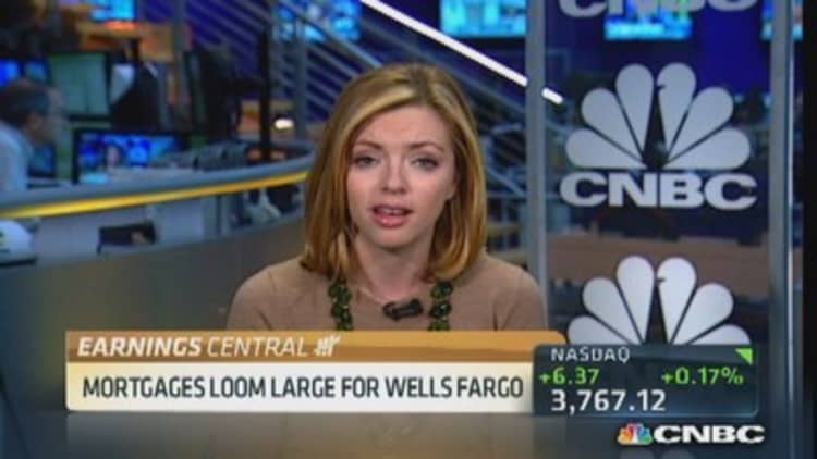 Mortgage looms large for Wells Fargo