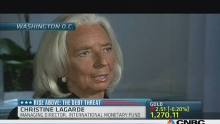 Lagarde: US shutdown is 'very, very concerning'