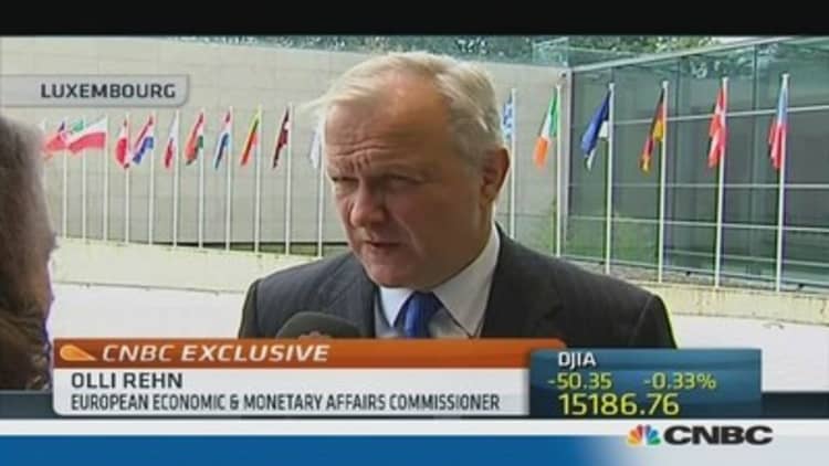 The US needs to be responsible: Olli Rehn