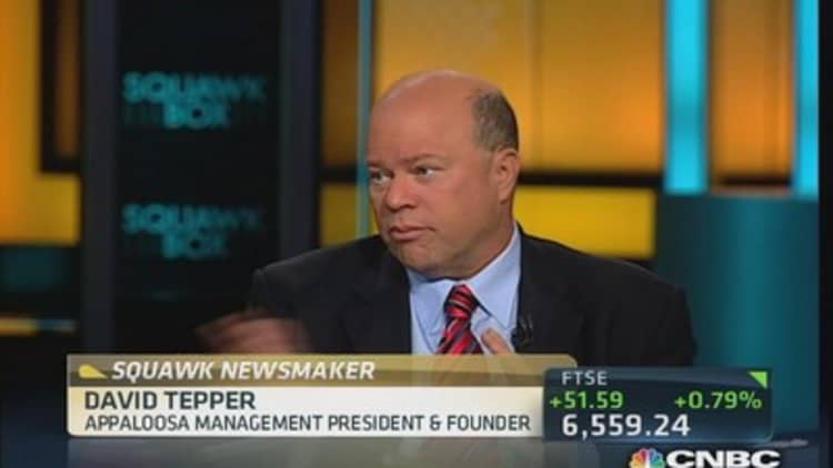 This is not the time to miss a debt payment: Tepper