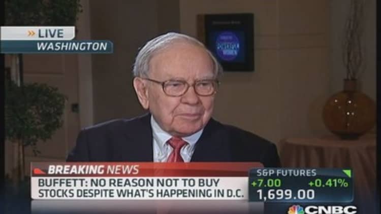 DC's 'political weapon of mass destruction': Buffett