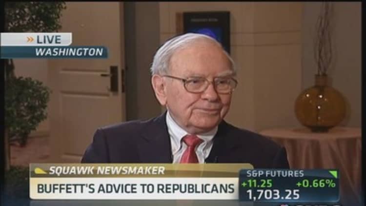 Buffett's advice to Republicans