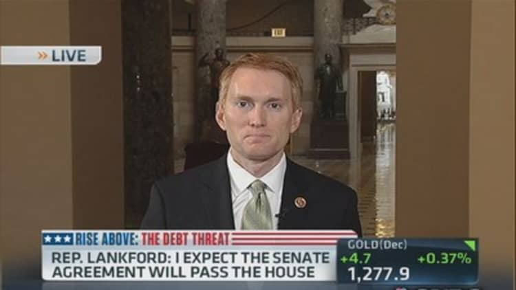Should be a vote on Senate deal tonight: Rep. Lankford