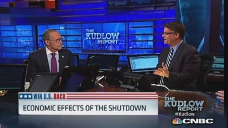Economic effects of the shutdown