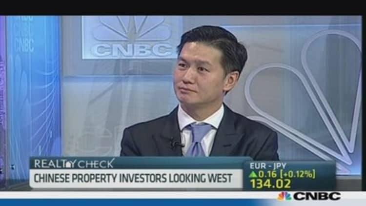 More Asian property investors are looking West