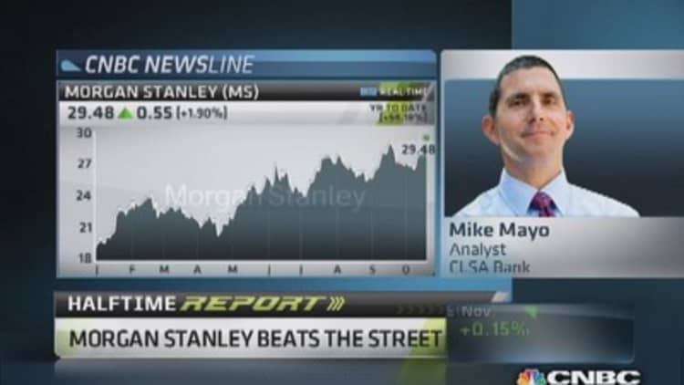 More good news ahead for Morgan Stanley: Analyst