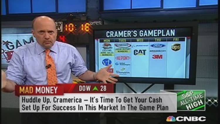 Best earnings season I can recall in years: Cramer