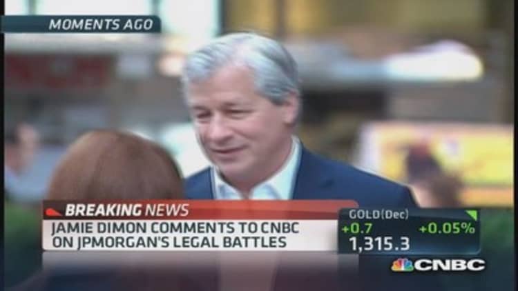 'I'm so damn proud of this company': JPM's Dimon