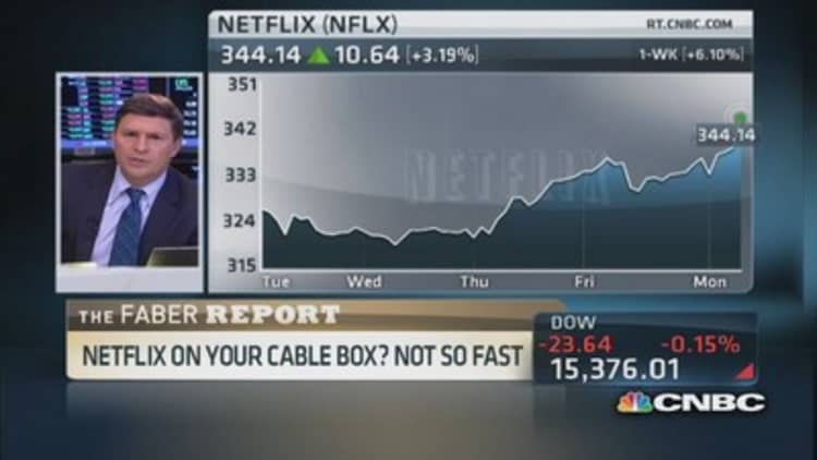 Faber Report: Netflix and the ecosystem of cable