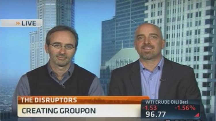Groupon founders preventing urban 'brain drain'