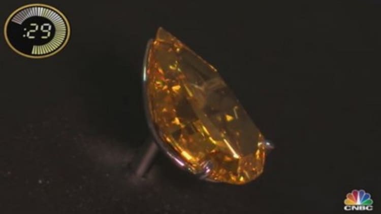 'The Orange' Mega-Diamond