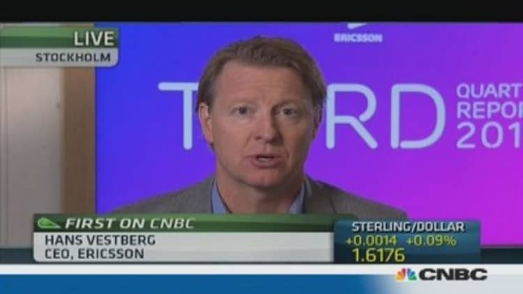 Currency headwinds are 'really strong': Ericsson CEO
