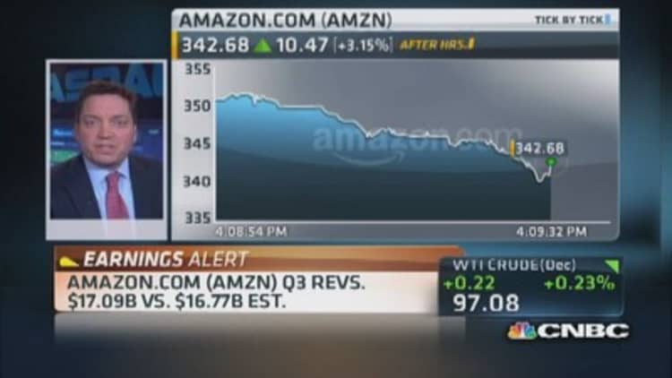 Amazon reports 'solid' revenues 