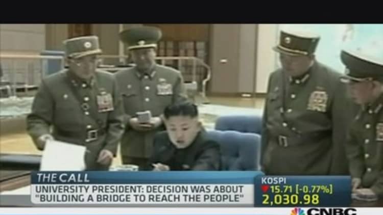 North Korea's Kim Jong-un receives doctorate