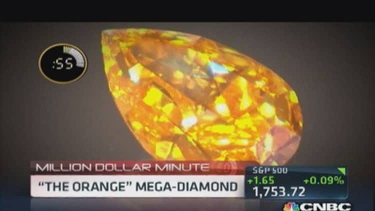 Orange is the new diamond