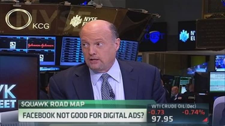 Cramer defends Facebook's digital ads