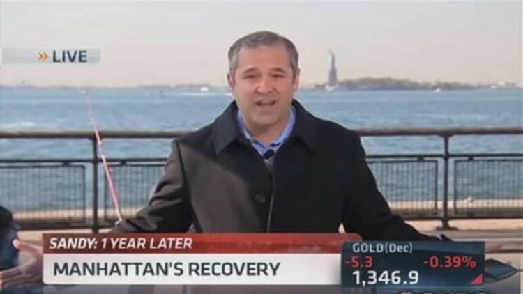 Superstorm Sandy: Manhattan's recovery
