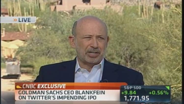 Blankfein: IPOs 'alive & well'