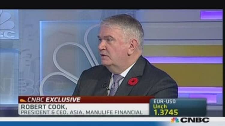 Manulife Financial: Asia prefers liquidity