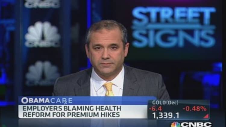 Employers blame health reform for premium hikes