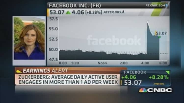 Zuckerberg stresses mobile growth