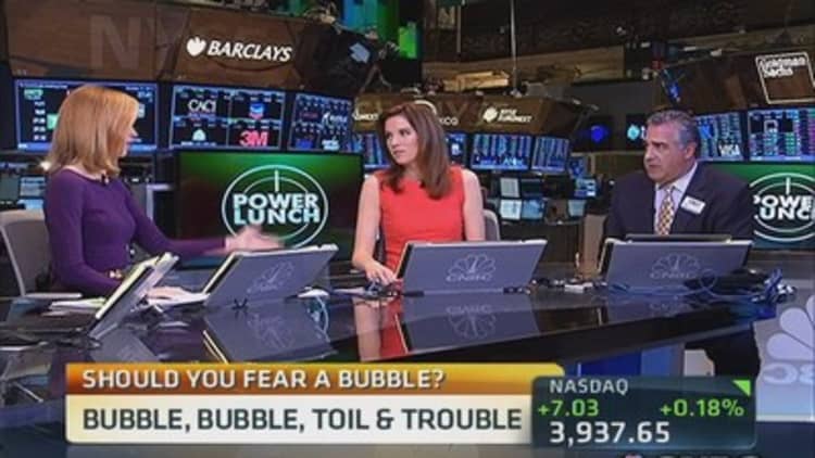 Is there a stock bubble brewing?