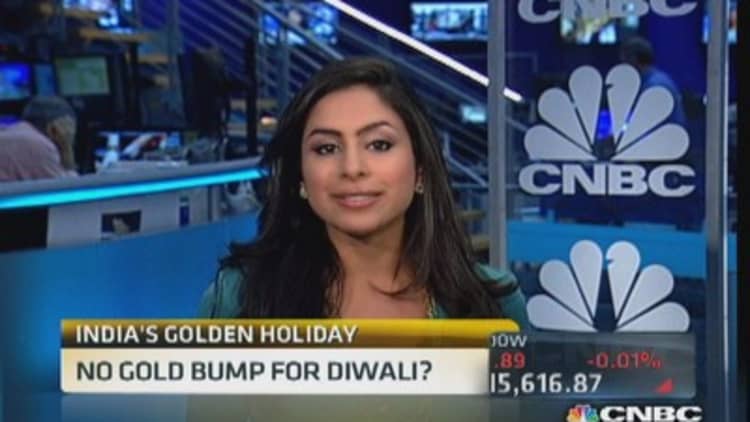 No gold bump for Diwali?