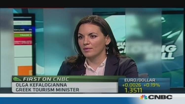Tourism will help Greece rebound: Minister