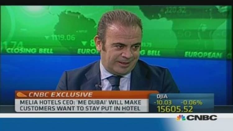 Huge potential in Middle East: Melia CEO