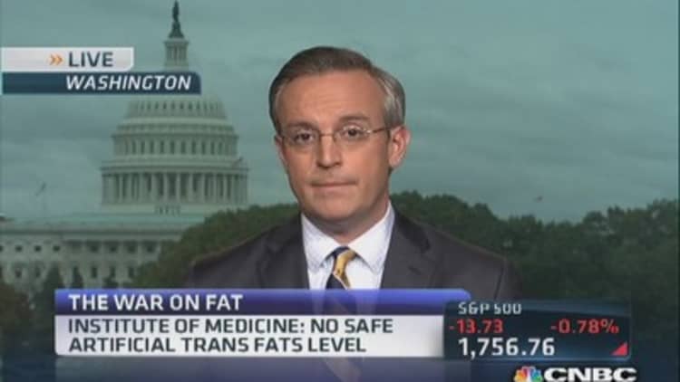 FDA says no to transfats