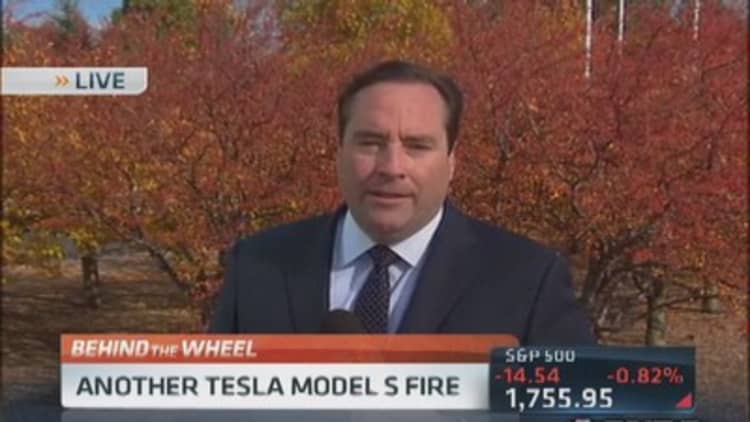 Tesla Model S fire under investigation