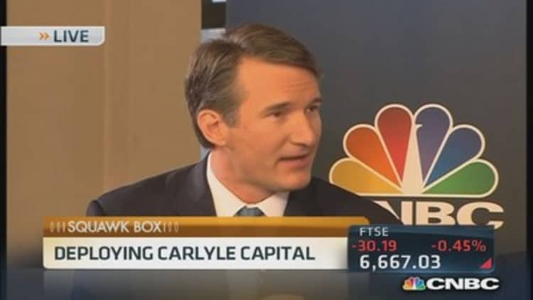 The European opportunity: Carlyle Group