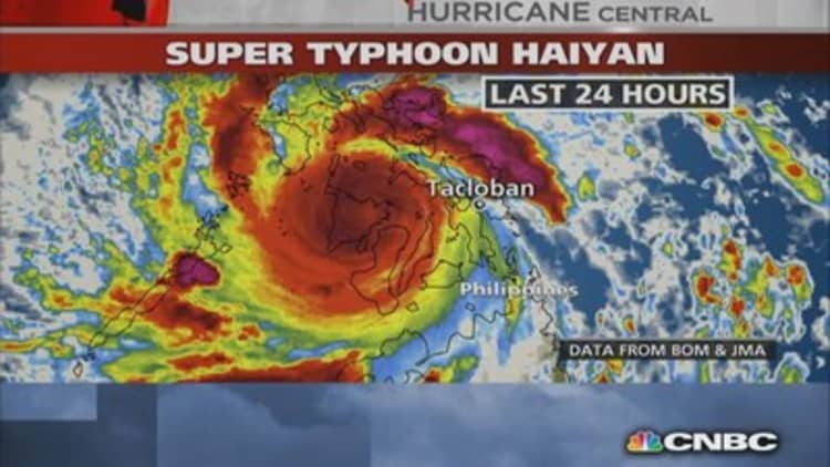 Super Typhoon Haiyan heads to Vietnam