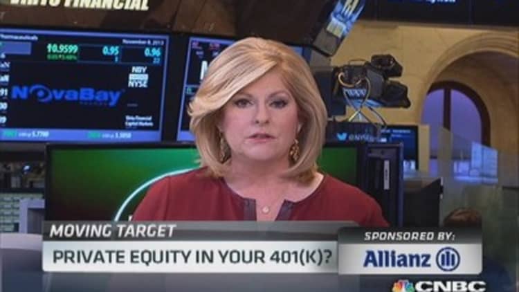 Private equity in your 401(k)?