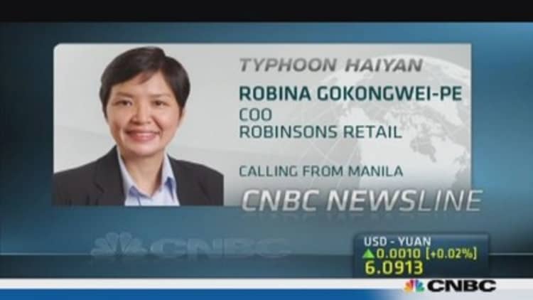 Robinsons: More than 50 stores hit by Haiyan
