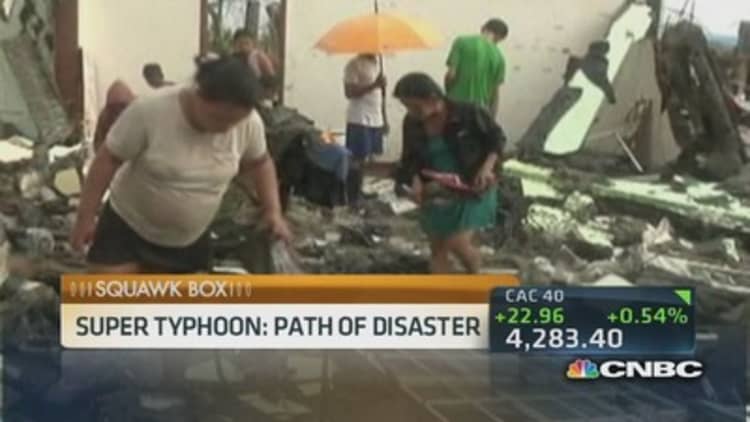 Over 4 million affected by Philippines typhoon