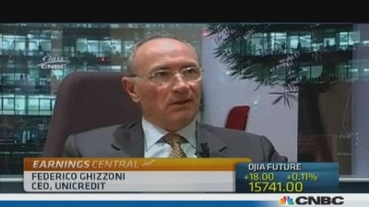 Cost of risk in Italy is main focus: Unicredit CEO