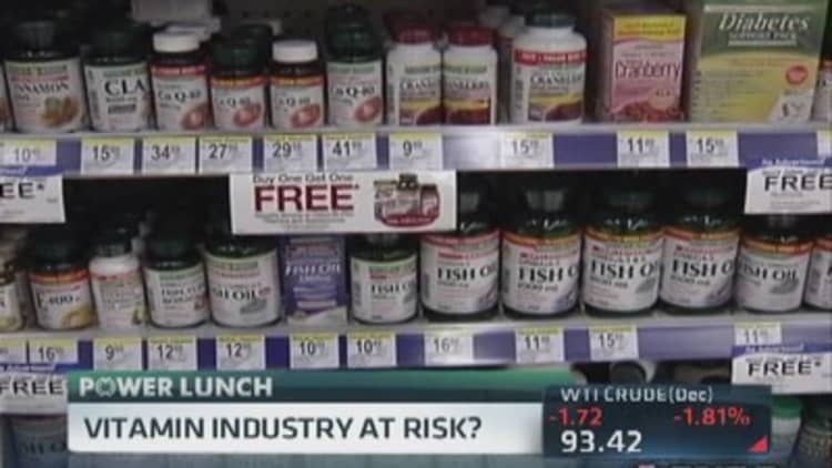 Vitamin industry at risk?